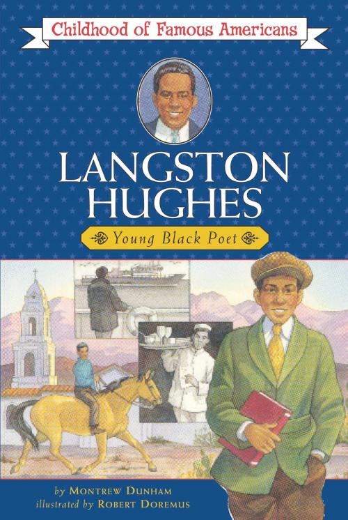 Cover of the book Langston Hughes by Montrew Dunham, Aladdin