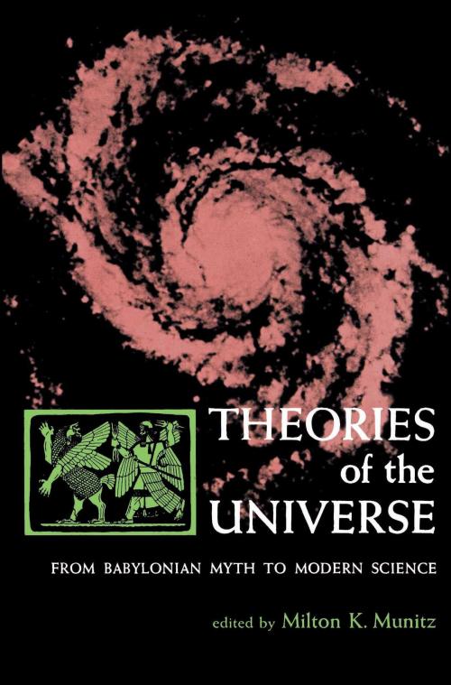 Cover of the book Theories of the Universe by Milton K. Munitz, Free Press