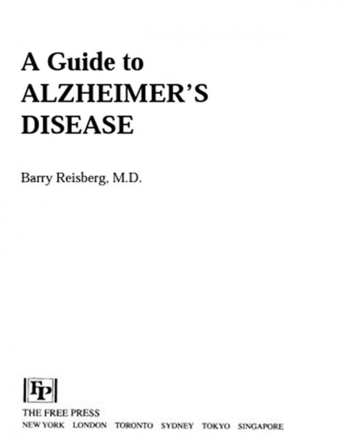 Cover of the book Guide to Alzheimer's Disease by Barry Reisberg, Free Press