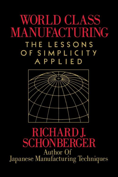 Cover of the book World Class Manufacturing by Richard J. Schonberger, Free Press