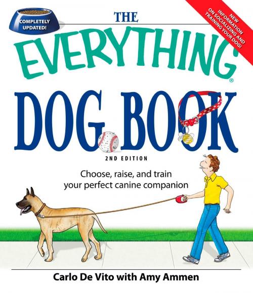 Cover of the book The Everything Dog Book by Dominique DeVito, Carlo Devito, Adams Media