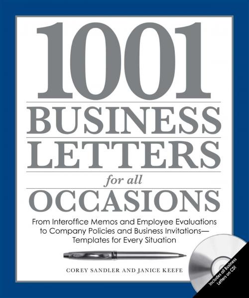 Cover of the book 1001 Business Letters for All Occasions by Corey Sandler, Janice Keefe, Adams Media