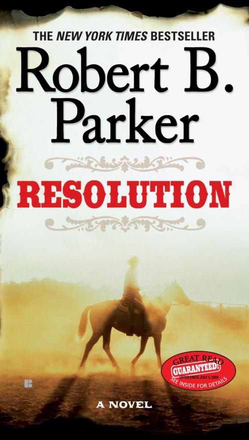 Cover of the book Resolution by Robert B. Parker, Penguin Publishing Group