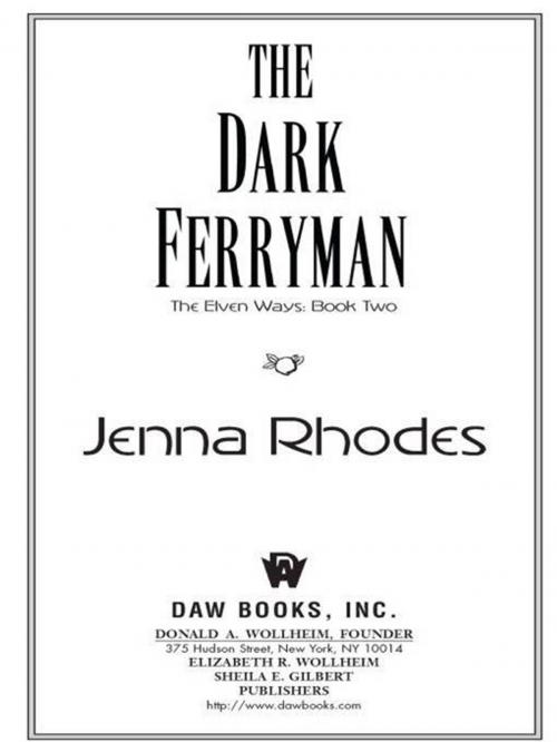Cover of the book The Dark Ferryman by Jenna Rhodes, DAW