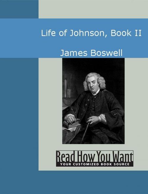 Cover of the book Life Of Johnson Book II by James Boswell, ReadHowYouWant