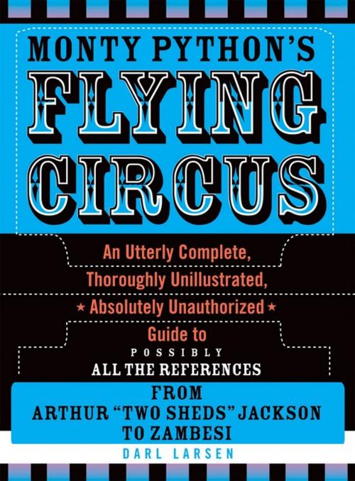 Cover of the book Monty Python's Flying Circus by Darl Larsen, Scarecrow Press