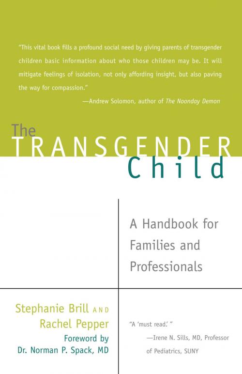 Cover of the book The Transgender Child by Stephanie Brill, Rachel Pepper, Cleis Press