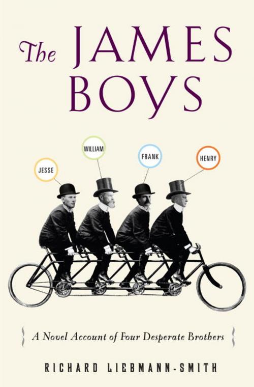 Cover of the book The James Boys by Richard Liebmann-Smith, Random House Publishing Group