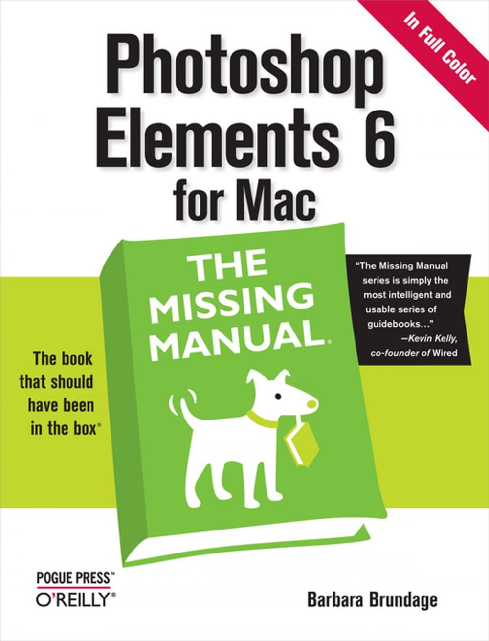 Big bigCover of Photoshop Elements 6 for Mac: The Missing Manual