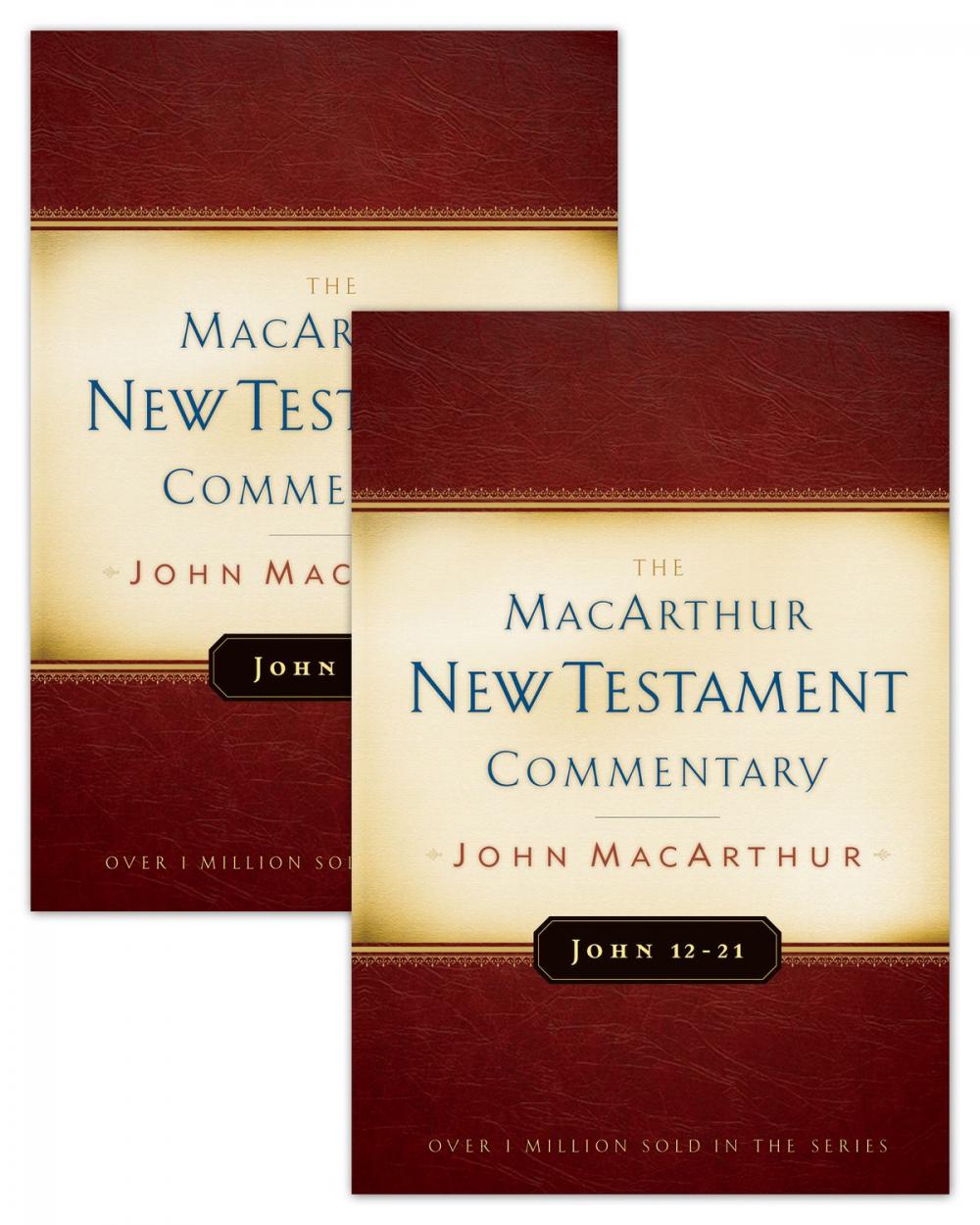 Big bigCover of John 1-21 MacArthur New Testament Commentary Two Volume Set