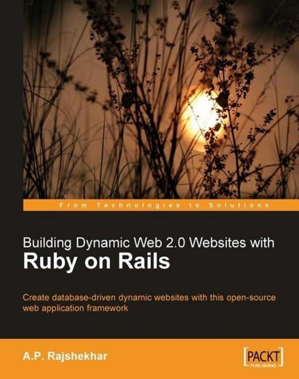 Big bigCover of Building Dynamic Web 2.0 Websites with Ruby on Rails