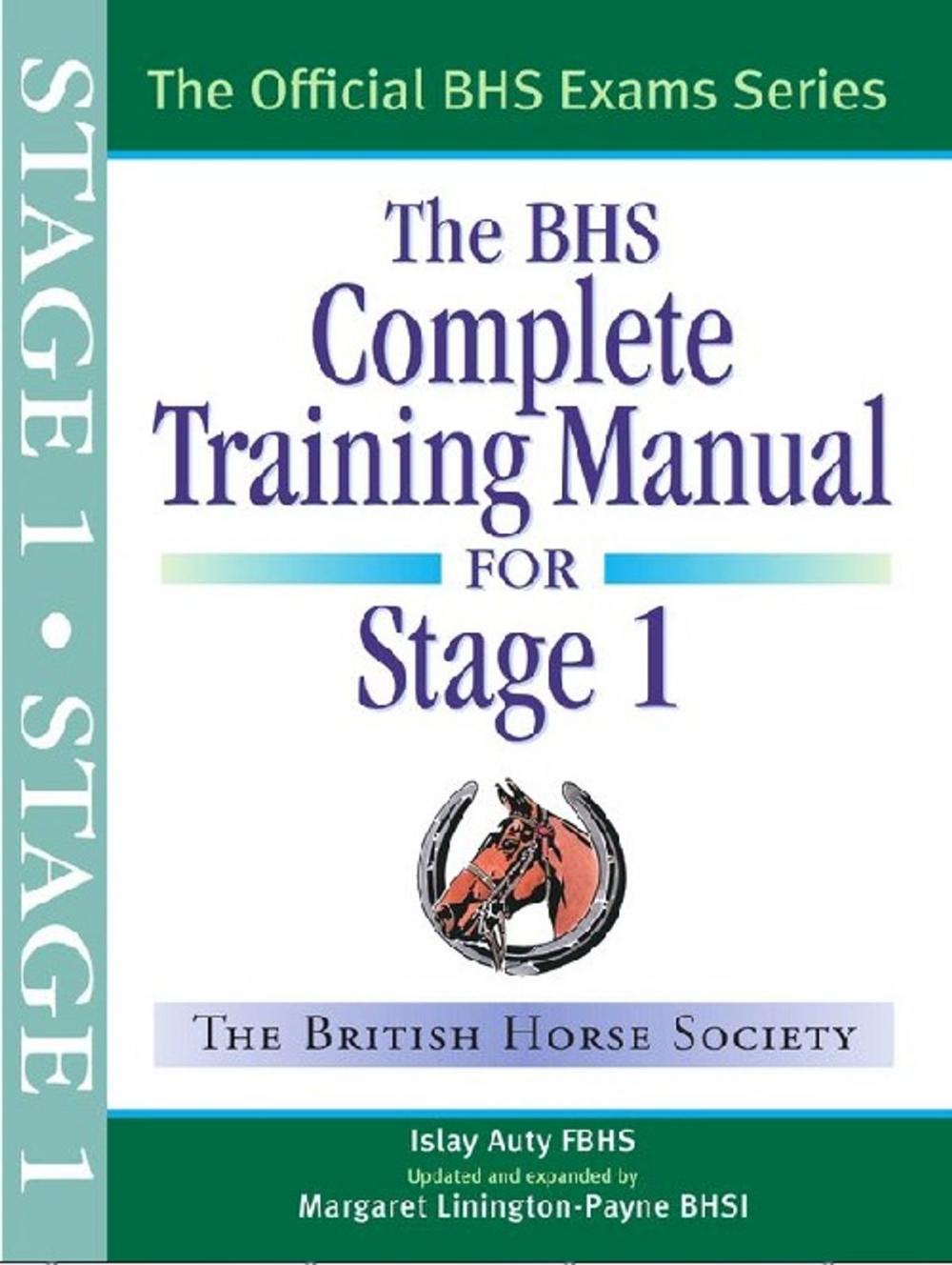 Big bigCover of BHS Complete Training Manual for Stage One