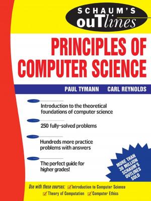 Book cover of Schaum's Outline of Principles of Computer Science