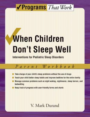 Book cover of When Children Don't Sleep Well