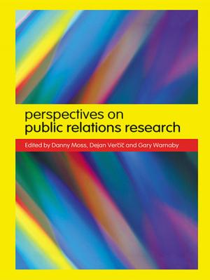 Cover of the book Perspectives on Public Relations Research by Edgar Stones