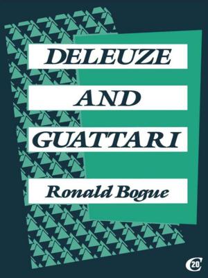 Cover of the book Deleuze and Guattari by Halmos, Paul & Iliffe, Alan