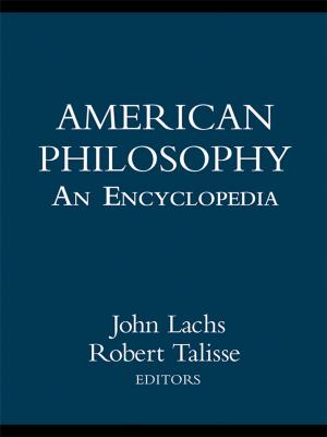 Cover of the book American Philosophy: An Encyclopedia by Elaine Sellers, Sue Lowndes