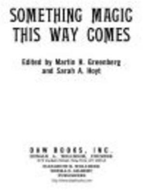 bigCover of the book Something Magic This Way Comes by 