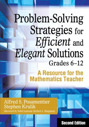 Book cover of Problem-Solving Strategies for Efficient and Elegant Solutions, Grades 6-12