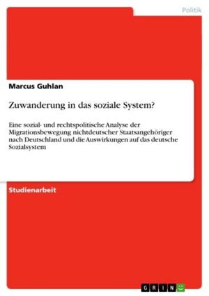 Cover of the book Zuwanderung in das soziale System? by Christoph Zoller