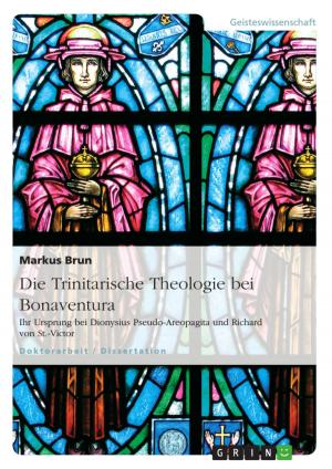 Cover of the book Die Trinitarische Theologie bei Bonaventura by Alexander-Kenneth Nagel