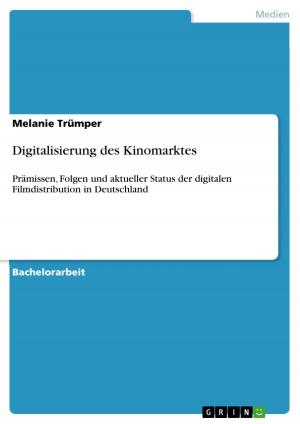 Cover of the book Digitalisierung des Kinomarktes by Christian Schmauderer
