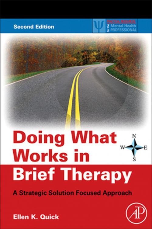 Cover of the book Doing What Works in Brief Therapy by Ellen K. Quick, Elsevier Science