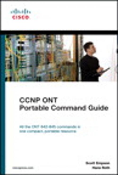 Cover of the book CCNP ONT Portable Command Guide by Scott Empson, Hans Roth, Pearson Education
