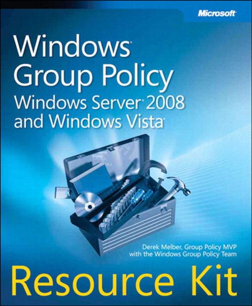 Cover of the book Windows Group Policy Resource Kit by Derek Melber, Pearson Education