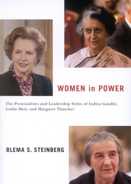 Cover of the book Women in Power by Blema S. Steinberg, MQUP