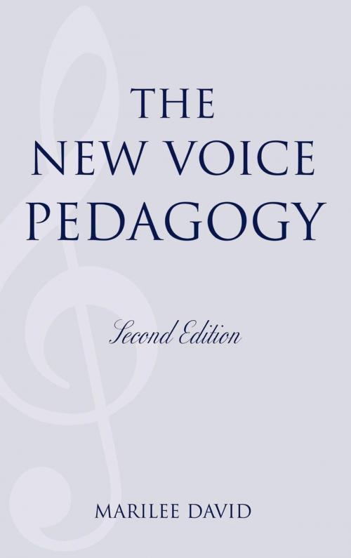 Cover of the book The New Voice Pedagogy by Marilee David, Scarecrow Press