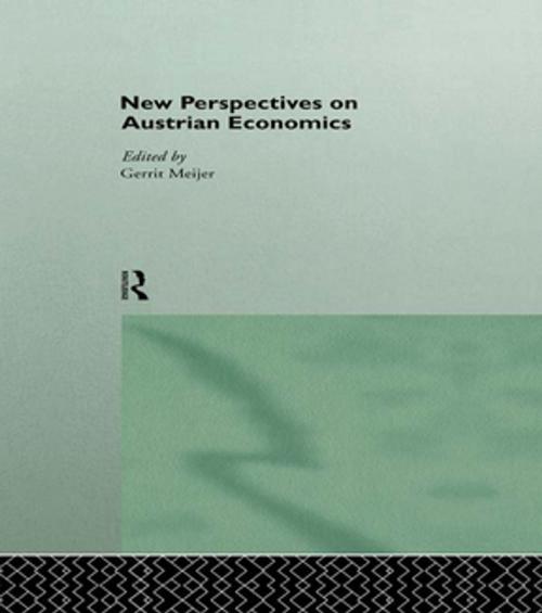 Cover of the book New Perspectives on Austrian Economics by , Taylor and Francis