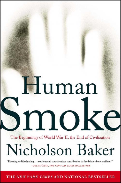 Cover of the book Human Smoke by Nicholson Baker, Simon & Schuster