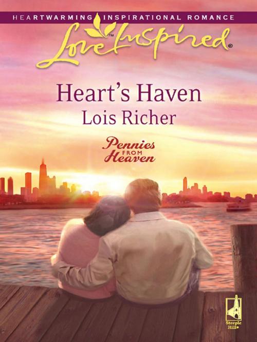 Cover of the book Heart's Haven by Lois Richer, Steeple Hill