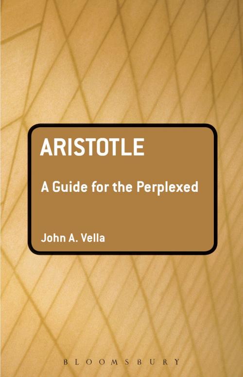 Cover of the book Aristotle: A Guide for the Perplexed by Dr John Vella, Bloomsbury Publishing