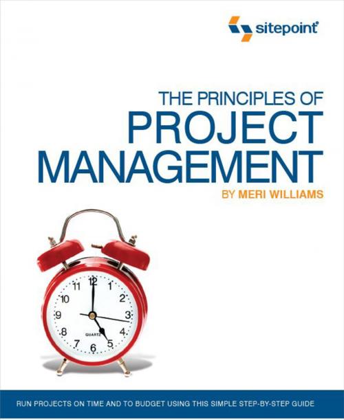Cover of the book The Principles of Project Management (SitePoint: Project Management) by Meri Williams, SitePoint