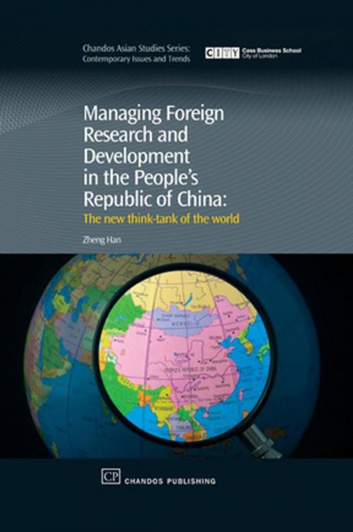 Cover of the book Managing Foreign Research and Development in the People's Republic of China by Zheng Han, Elsevier Science