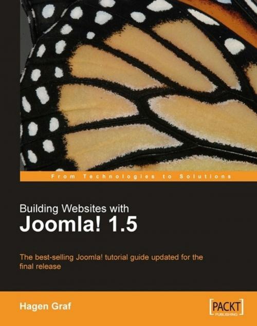 Cover of the book Building Websites with Joomla! 1.5 by Hagen Graf, Packt Publishing