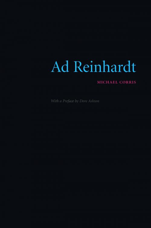 Cover of the book Ad Reinhardt by Michael Corris, Reaktion Books