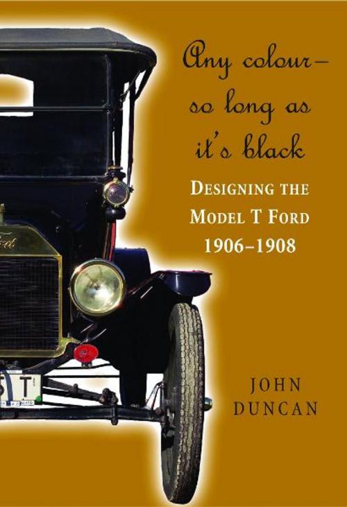 Cover of the book Any Colour - So Long As It's Black by John Duncan, Exisle Publishing