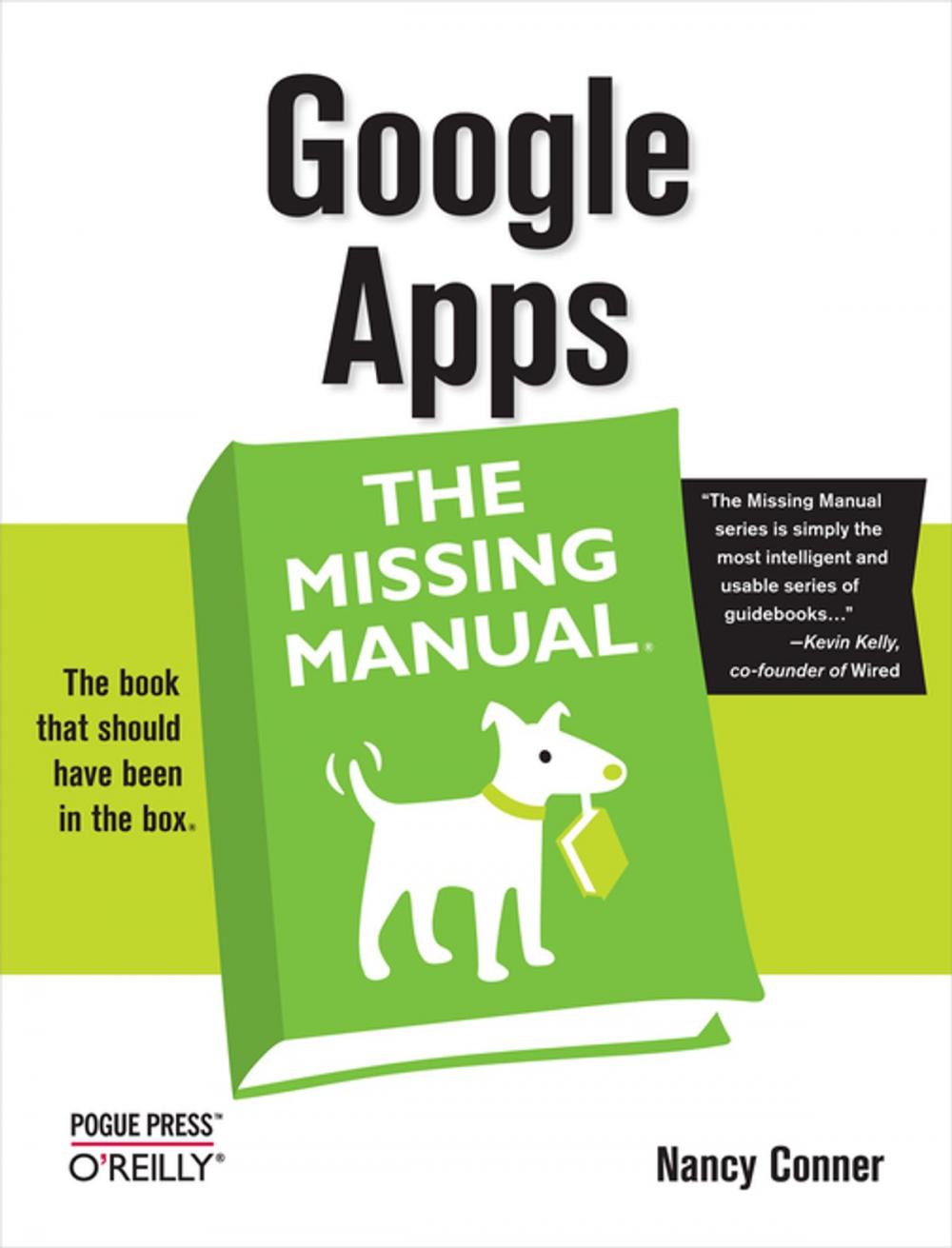 Big bigCover of Google Apps: The Missing Manual