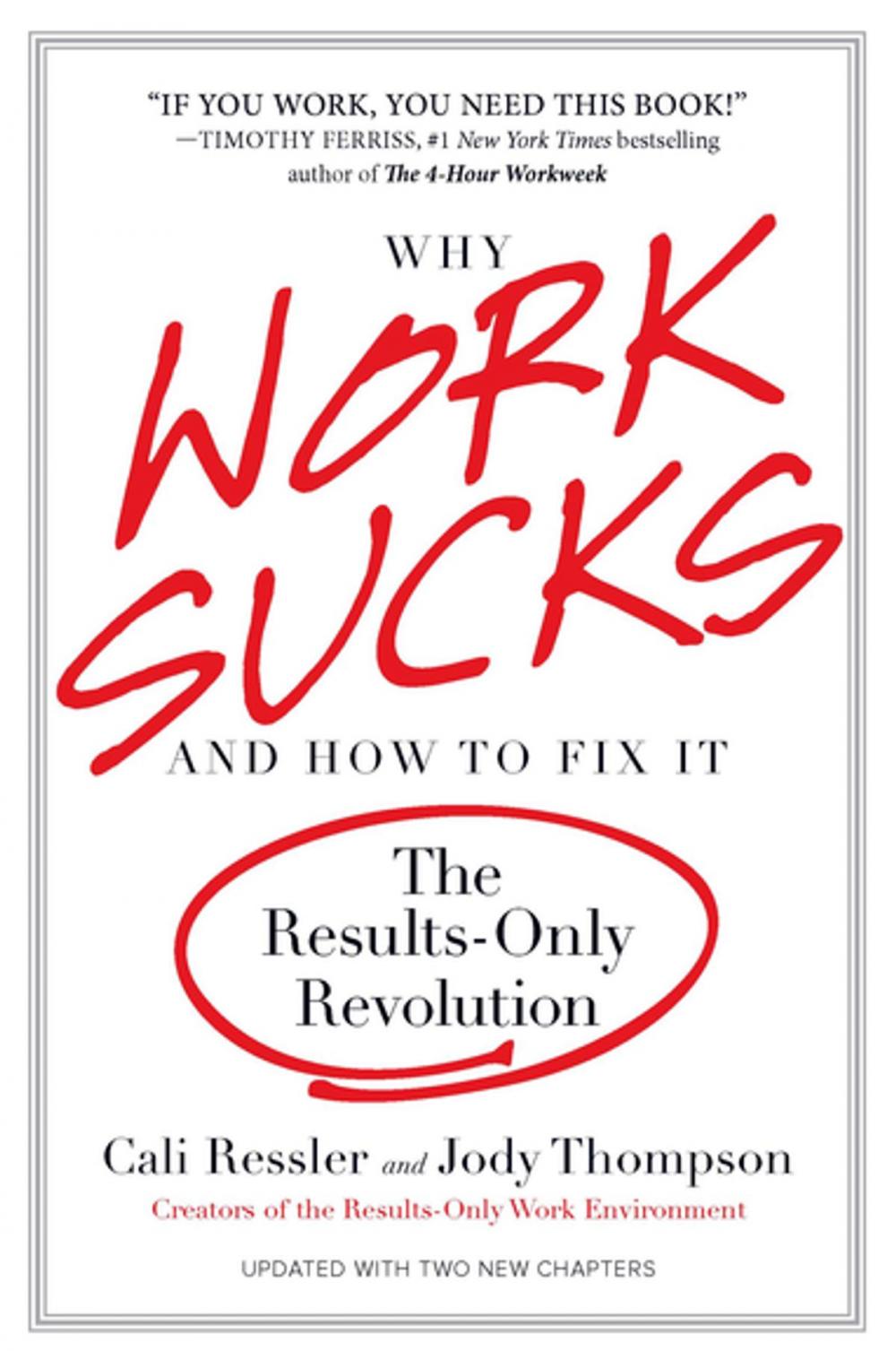 Big bigCover of Why Work Sucks and How to Fix It