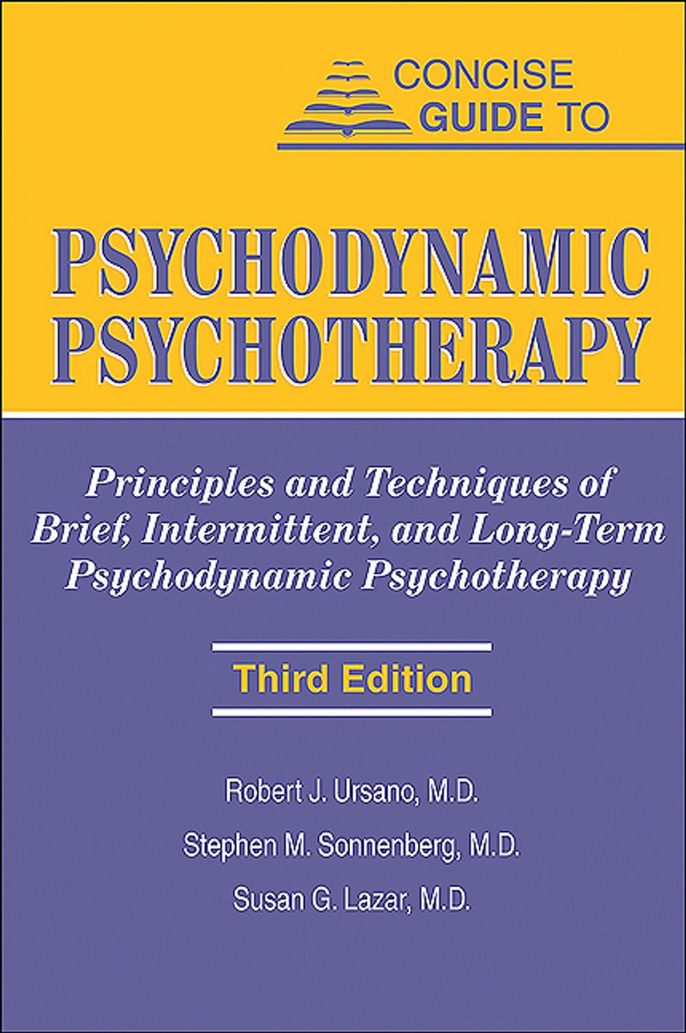 Big bigCover of Concise Guide to Psychodynamic Psychotherapy