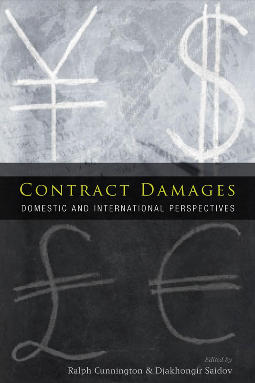 Big bigCover of Contract Damages