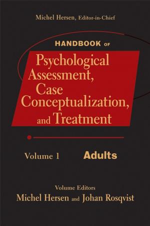 Cover of the book Handbook of Psychological Assessment, Case Conceptualization, and Treatment, Volume 1 by Richard Yamarone