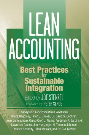 Cover of the book Lean Accounting by CCPS (Center for Chemical Process Safety)