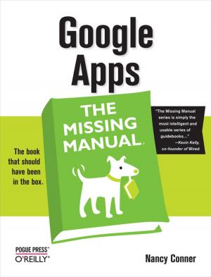 Cover of the book Google Apps: The Missing Manual by Rebecca M. Riordan