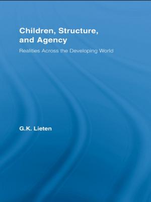 Cover of the book Children, Structure and Agency by Janet C. Richards, Joan P. Gipe
