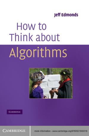 Cover of the book How to Think About Algorithms by Jerry H. Ginsberg