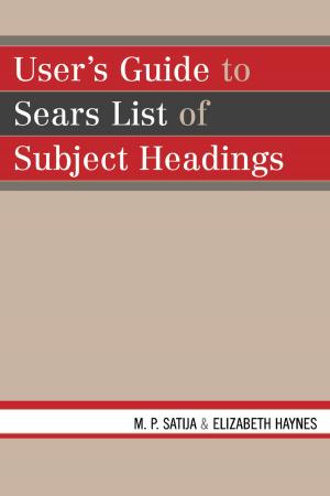 Cover of the book User's Guide to Sears List of Subject Headings by Mark Gilbert, Robert K. Nilsson